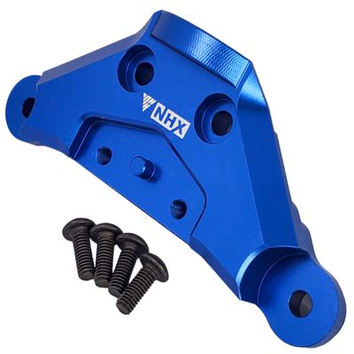 NHX RC Aluminum Steering Bellcrank Mount for 1/10 Redcat Blackout XTE/XBE/SC -Blue