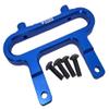 NHX RC Aluminum Front Bumper Mount for 1/10 Redcat Blackout XTE/XBE/SC -Blue view 1