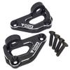 NHX RC Aluminum Body Mounts for Axial SCX6 -Black view 1