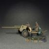 W. Britain World War 2 Allies 25145 U.S. Army 3 inch Anti Tank Gun Set 1:30 Scale Metal view 2