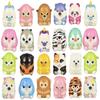 Set of 24 (2 Dozen) Cute Chunky Micro Slow Rise Squishy Toys - Mini Animal Fidgets - Memory Foam Party Favors, Prizes, OT (Random Selection) view 1
