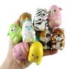 Set of 24 (2 Dozen) Cute Chunky Micro Slow Rise Squishy Toys - Mini Animal Fidgets - Memory Foam Party Favors, Prizes, OT (Random Selection) view 2