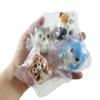 Set of 24 (2 Dozen) Cute Chunky Micro Slow Rise Squishy Toys - Mini Animal Fidgets - Memory Foam Party Favors, Prizes, OT (Random Selection) view 3