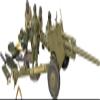 W. Britain World War 2 Allies 25146 U.S. Army 3 inch Anti Tank Gun Set 1:30 Scale Metal view 1