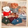 Sratte 8 Pcs Doll Clothes Plush Bear Clothes Cute Stuffed Animal Doll Accessories Bear Sweater Outfit Fit Most 14-18 Inch Christmas Bears Animal Plush Dolls Stuffed Toys Gift view 4
