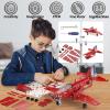 Lucky Doug STEM Building Projects Model Airplane Set - Building Toys for Kids Ages 8-12, Assembly Science Kit for Boys 7 8 9 10 11 Years Old view 3