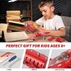 Lucky Doug STEM Building Projects Model Airplane Set - Building Toys for Kids Ages 8-12, Assembly Science Kit for Boys 7 8 9 10 11 Years Old view 4
