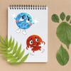 24 Pieces Make Your Own Planet Stickers Make A Face Stickers for Kids Toddlers with Planets Solar System DIY Craft Kids Party Favor Supplies Crafts view 4