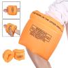 4 Pcs Arm Floaties Inflatable Swim Arm Bands Floater Sleeves Swimming Rings for Kids Toddlers and Adults(Orange) view 3
