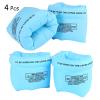 4 Pcs Arm Floaties Inflatable Toddler Baby Swimming Sleeves Rings Arm Bands Water Wings Pool Floats for Kids Adults Childern (Blue) view 2