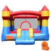 Costzon Inflatable Bounce House, Party Castle Bouncy House for Kids 12ft L x 9ft W x 7ft H Indoor Outdoor Fun w/Large Jumping Area & Fun Slide, Blower, Toddler Bounce House for Backyard Birthday Gifts view 1