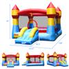 Costzon Inflatable Bounce House, Party Castle Bouncy House for Kids 12ft L x 9ft W x 7ft H Indoor Outdoor Fun w/Large Jumping Area & Fun Slide, Blower, Toddler Bounce House for Backyard Birthday Gifts view 2