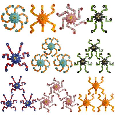 30 Pack Sensory Fidget Spinner Toys,Stress Relief Treasure Box Toys for Classroom Prizes,Pinata Easter Basket Goodie Bag Stuffers Birthday Gifts Party Favors for Kids Adults
