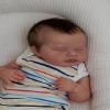 Angelbaby Realistic Reborn Baby Dolls Silicone Full Body 19 inch Lifelike Sleeping Newborn Baby Girl Doll Weighted Washable Real Feel Baby Cute Reborn Doll Sets view 2