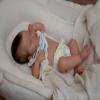 Angelbaby Realistic Reborn Baby Dolls Silicone Full Body 19 inch Lifelike Sleeping Newborn Baby Girl Doll Weighted Washable Real Feel Baby Cute Reborn Doll Sets view 3
