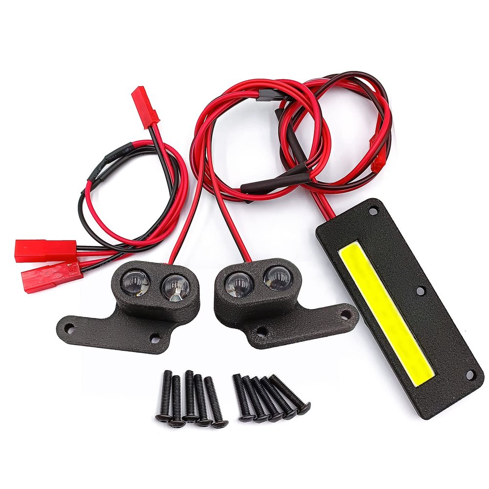 1 Set Front Rear LED Light RC 1/10 Headlight Taillight for Slash 2WD VXL Crawler Upgrade Parts
