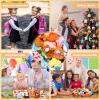 300 Pack Valentines Mini Stuffed Animals Bulk Mini Animals Plush Toy Set Assortment Small Plush Keychain Decoration for Kids Birthday Valentines Exchange Gifts Carnival Prizes Goodie Bag Fillers view 3