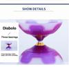 Erencook Chinese Yoyo Diabolo Set - Triple Bearings LED Diabolo with Diablo Sticks, String & Net Bag (Green) view 3