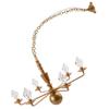 Yardwe Miniature Ceiling Lamp 1 12 Scale Dollhouse Hanging Light Led Decorative Lamp for DIY Mini House Accessories and Sand Table Scenes view 1