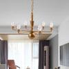 Yardwe Miniature Ceiling Lamp 1 12 Scale Dollhouse Hanging Light Led Decorative Lamp for DIY Mini House Accessories and Sand Table Scenes view 2