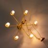 Yardwe Miniature Ceiling Lamp 1 12 Scale Dollhouse Hanging Light Led Decorative Lamp for DIY Mini House Accessories and Sand Table Scenes view 3