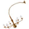 Yardwe Led Decor Miniature Ceiling Lamp Chandelier Models 1:12 Scale Candle Lamp Toys Tiny Led Ceiling Light Sand Table Decorative Lamp for Furniture Ornament Led Chandelier view 1