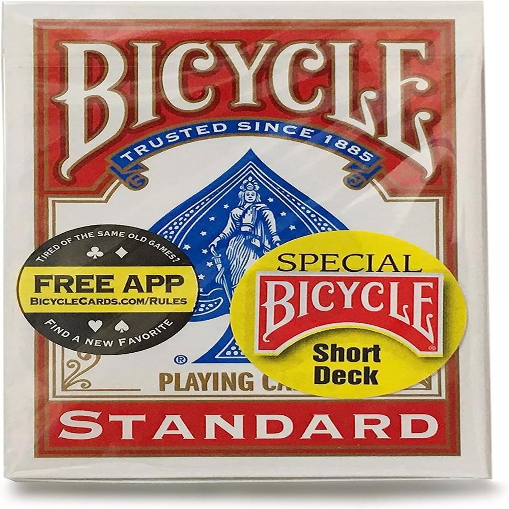 Bicycle Magic Short Deck - A Gaff Playing Card Trick (Red)