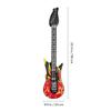 ibasenice Inflatable Guitar Toy for Kids 90In PVC Musical Instrument Pool Party Decoration Birthday Favors Classroom Rewards Summer Fun view 3