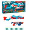 NERF DinoSquad Dino-Clash Pack, Includes 2 Blasters, 15 Elite Darts, Dart Storage, Triceratops and Stegosaurus Dinosaur Designs view 2