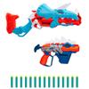 NERF DinoSquad Dino-Clash Pack, Includes 2 Blasters, 15 Elite Darts, Dart Storage, Triceratops and Stegosaurus Dinosaur Designs view 3