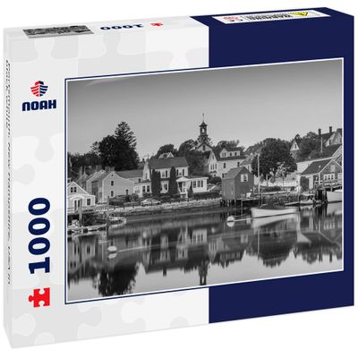 Noah Jigsaw Puzzle Portsmouth, New Hampshire, USA in Black White 1000 Pieces