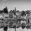 Noah Jigsaw Puzzle Portsmouth, New Hampshire, USA in Black White 1000 Pieces view 2