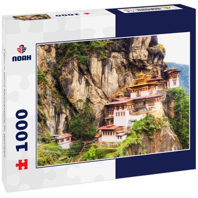 Noah Jigsaw Puzzle Tiger's Nest Monastery in Bhutan 1000 Pieces