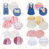 10 Sets Mini Doll Clothes Dress Outfits for 6-7 inch Girl Dolls Dress-up Accessories Kids Toys Birthday Gifts view 3
