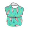 Midaivu Otter Baby Bib Baby Feeding Bibs Adjustable Waterproof Bib With Pockets For 6-24 Months Baby view 2