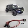 Palumma For TRX4M Headlights, RC Crawler Lights LED Headlight for Traxxas 1/18 TRX4M Defender/Bronco RC Square Spotlight(2pcs) view 3