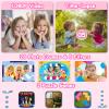 Agoigo Kids Waterproof Camera - Children Underwater HD Video Digital Camcorder, Portable Travel Toy for Toddler - Ideal Christmas Birthday Gifts for Boys Girls Age 3-12 with 32GB Card (Rose Red) view 3