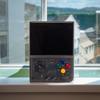 MM+ Handheld Game Console with Built-in Games OnionOS Retro Gaming System 3.5-Inch (Transparent Black 128G) view 4