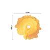 Aliotech 12PCS Mini Artificial Biscuits Fake Cookies Simulation Realistic Dessert Crackers for Home Kitchen Decor Display Props Model(Mini Size) view 3