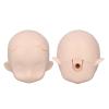 Blank Doll Head, Silicone Replacement Ball Jointed Doll Head Exquisite for 1/12 Ball Jointed Doll (Milky White) view 2