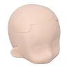 Blank Doll Head, Silicone Replacement Ball Jointed Doll Head Exquisite for 1/12 Ball Jointed Doll (Milky White) view 4