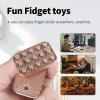 Fidget Toys Adults Metal Fidget Slider Magnetic EDC Haptic Fidget Toys for Adults view 4