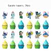 24PCS Cake Toppers Cupcake Toppers Cake Decorations Birthday Party Supplies Decorations view 2