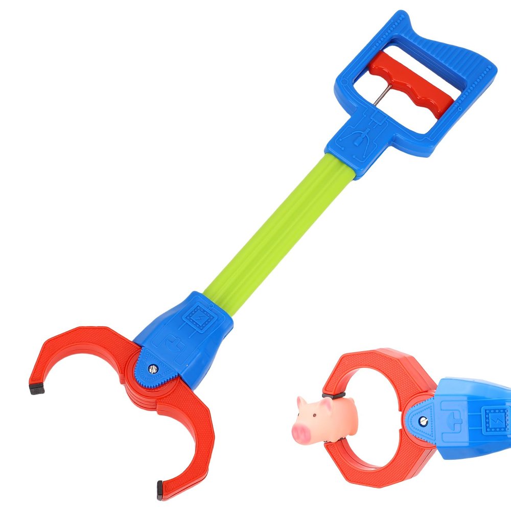 Tbest Hand Grabber Toy,Kids Claw Grabbing Toy, Flexible Robot Arm Grabber Toys for Easy Picking & Grabbing,Garbage Picker & Girls(Green)