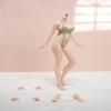 1/6 Scale Female Body,12inch Super Flexible Female Large Bust Anime Tall Seamless Action Figure Body Collectible (S50B Pale Skin with Detachable Feet) view 1