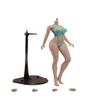 1/6 Scale Female Body,12inch Super Flexible Female Large Bust Anime Tall Seamless Action Figure Body Collectible (S51A Suntan Skin with Undetachable Feet) view 1
