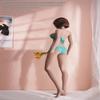 1/6 Scale Female Body,12inch Super Flexible Female Large Bust Anime Tall Seamless Action Figure Body Collectible (S51B Suntan Skin with Detachable Feet) view 3