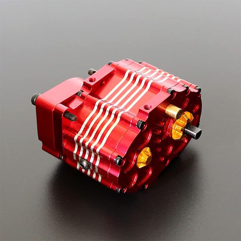 JDM 2Speed Gearbox for Rc Model 1/14 Dump Tipper Tractor Truck Lesu Model Cars