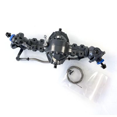 JDM Differential Metal Front Through Axle for 1/14 Rc Dump Tractor Truck