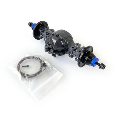 JDM Differential Lock Metal Rear Axle for Rc 1/14 Dump Tractor Truck Model